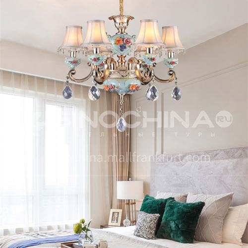 European luxury atmosphere living room chandelier villa bedroom dining room crystal chandelier-BYM-8061